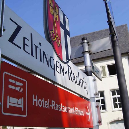 Hotel-Restaurant Ehses Zeltingen-Rachtig Exterior foto